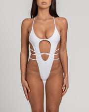 WHITE IBIZA SWIMSUIT