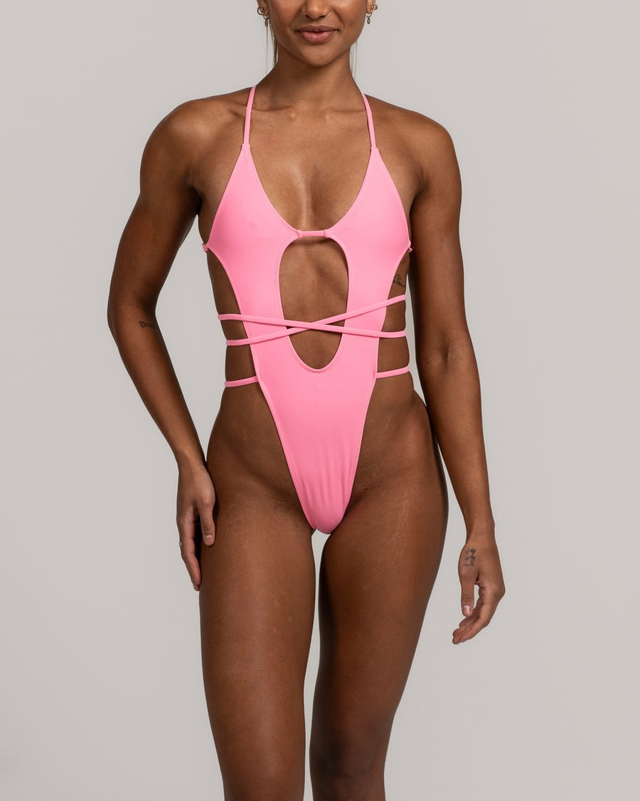 PINK IBIZA SWIMSUIT